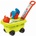 Ecoiffier Градинска количка с кофа и аксесоари (4345)