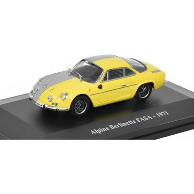 Eligor Renault Alpine Berlinette FASA 1971 časopis s modelem 1:43