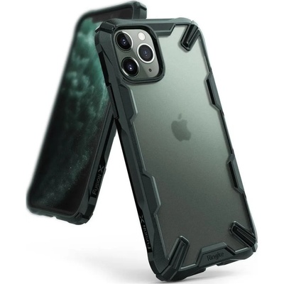 Ringke Противоударен Хибриден Калъф за iPhone 11 Pro, Ringke Fusion X Case, Зелен (8809688894565)