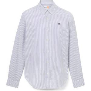 Timberland Мъжка риза с копчета Timberland L/S Seersucker Striped Shirt Regular Shirt - Stone Wash Yd - размер XXL (033-3224-0314)