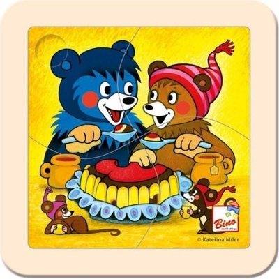 Bino puzzle Baribal s dortem