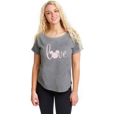 Disney Тениска Disney Women's Regular Fit T-Shirt - Grey