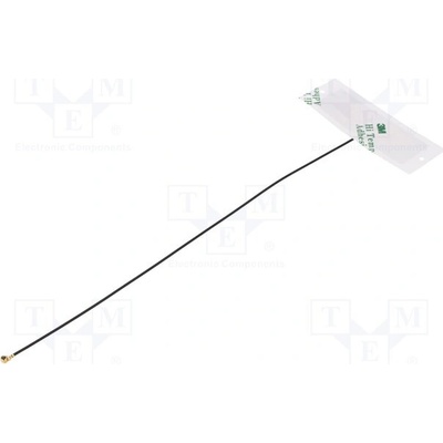 MOLEX 146186-0200 Anténa; BEIDOU,Bluetooth,Galileo,GNSS,GPS,WiFi,ZigBee; 53x18mm