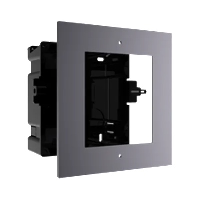 HIKVISION Рамка за вграждане, 1 модул, за модулен домофон - hikvision ds-kd-acf1 (ds-kd-acf1)
