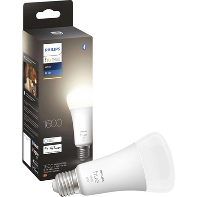 Philips Hue LED žárovka 1x15,5W E27 1600lm 2700K White, bílá – Zboží Dáma