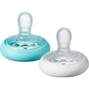 Tommee Tippee C2N Closer to Nature Breast-like 0-6 m биберон Natural 2 бр