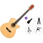 Pasadena PGC-10E Premium SET Natural Електро-акустична китара Джъмбо