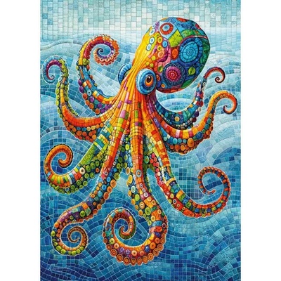 Cherry Pazzi - Puzzle Splish Splash Octopus - 500 piese