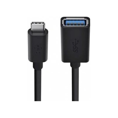Belkin USB-C/USB-A-adapter F2CU036btBLK, USB C, USB A, 3.2 Gen 1 (3.1 Gen 1), 5000 Mbit/s, Black