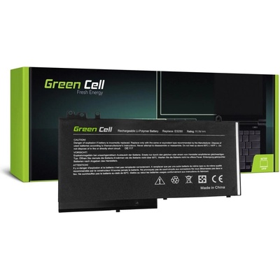 Green Cell Батерия за лаптоп GREEN CELL, Dell Latitude 12 5250 E5250 14 E5450 15 E5550 11 3150 3160 RYXXH 11, 1V 2900mAh (GC-DELL-E5250-DE117)