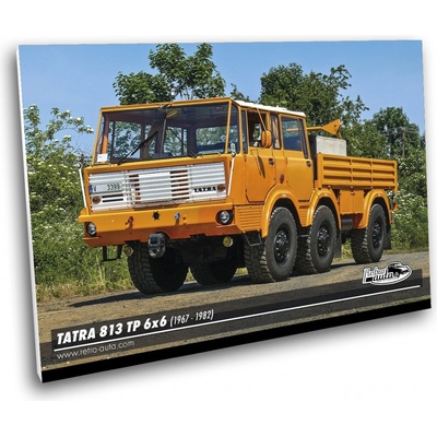 Obraz č. 06 - TATRA 813 TP 6x6 (1967 - 1982) 100 x 70 cm