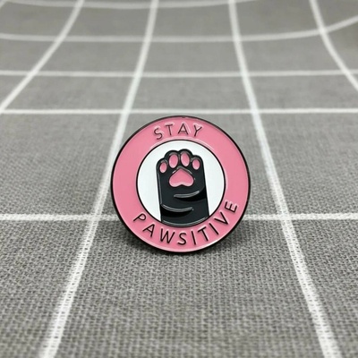 Pinarna Stay pawsitive Buď pozitivní kočičí tlapka