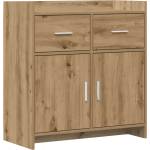 vidaXL Служебен шкаф Дъб артизан 75 x 36 x 80 см Инженерна дървесина (8011122)