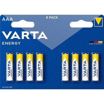 VARTA 4103229418 Energy AAA (LR03) алкални микробатерии за моливи 8бр/блистер (4103229418)