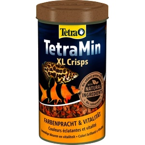 TETRA TetraMin Crisps XL (Тетрамин Криспс) - основна храна за всички видове декоративни рибки на хрупкави дискчета 500 мл