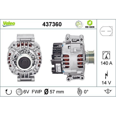 Generátor VALEO 437360