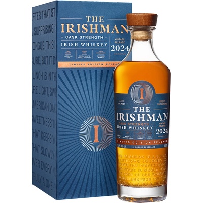Irishman Cask Strength Vintage 55,3% 0,7 l (čistá fľaša)