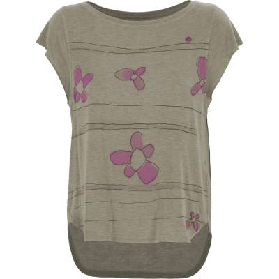 E9 Дамска тениска E9 Women's Pimpi T-shirt - Oat - размер L (916-2343-0715)