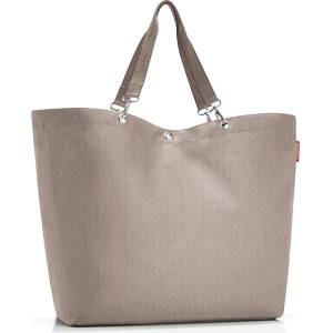Reisenthel Shopper XL Herringbone mokka