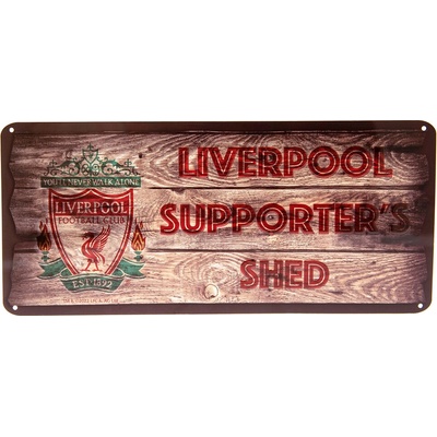 Fan-shop Plechová cedule LIVERPOOL FC Shed