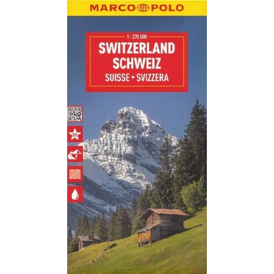 Švýcarsko 1:275 000 / automapa