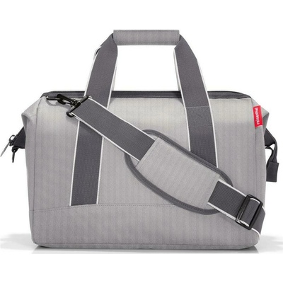 Reisenthel Пътна чанта Reisenthel Allrounder M Herringbone Grey Reisenthel | Siv | ЖЕНИ | ЕДИН РАЗМЕР