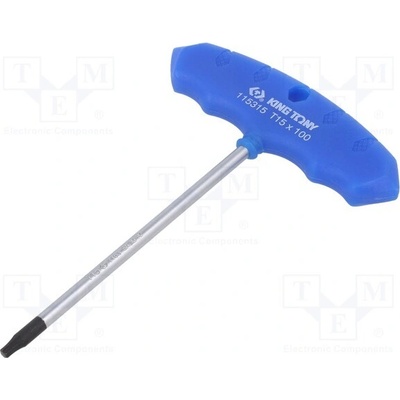 KING TONY 115315R klíč; Torx TX15 137 mm 100 mm