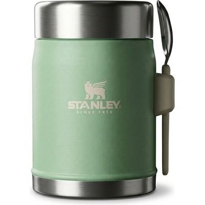 Stanley Termoska jídelní se lžící vidličkou The Legendary Classic Food Jar 400 ml 14oz Pistachio