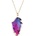 HARAHU Колие Crystal Stone - Синя/Розова KP21753