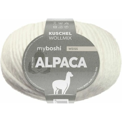 Příze myboshi Alpaca Bílá