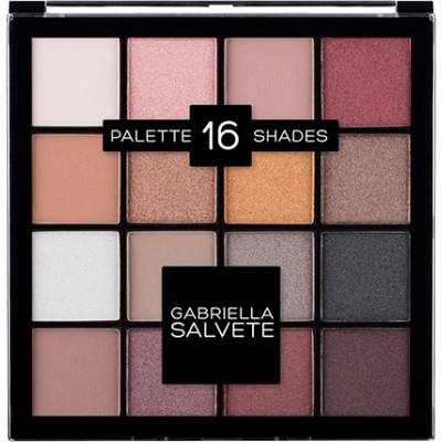 Gabriella Salvete Palette 16 Shades палитра сенки за очи, 16 цвята за жени 20.8 гр