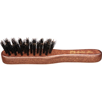 Barber Line Wooden Small Brush Nereo 06072 kefa na bradu