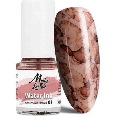 MollyLac ART Water Ink Akvarelová farba na zdobenie č. 1, 5ml