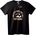 NOONEBRAND Тениска Останете у Дома и Играйте - 4XL, Black