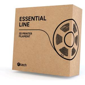 C-Tech 3DF-E-PETG-1.75-W 3D филамент, ESSENTIAL LINE, PETG, 1, 75mm, 1000g, Бял (White) (3DF-E-PETG-1.75-W)