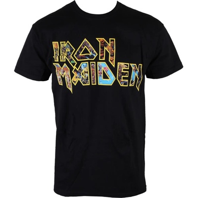 ROCK OFF тениска метална мъжки Iron Maiden - Еди Лого - ROCK OFF - IMTEE45MB