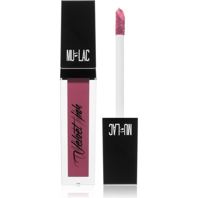 Mulac Cosmetics Velvet Ink дълготрайно матово течно червило цвят Oh Baby 5ml
