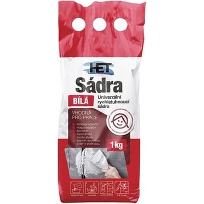 HET Sádra bílá 1 kg