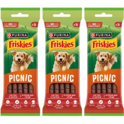 Friskies Picnic pre dospelých psov s hovädzím mäsom 3x 5 ks 42 g