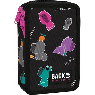 BackUP - Пълен несесер с 2 ципа Jelly 6 DW 06