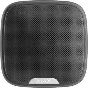 Ajax Systems 38179.07. BL1 StreetSiren Jeweller - безжичен външен сирен - черен (38179.07.BL1)