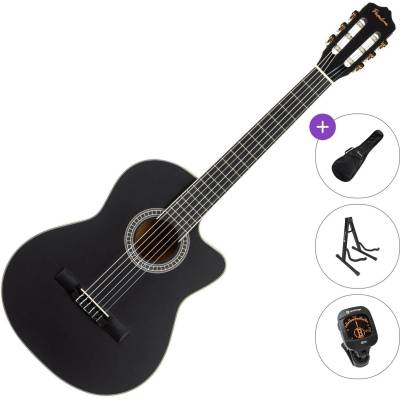 Pasadena PCC-10 Standard SET 4/4 Black Класическа китара