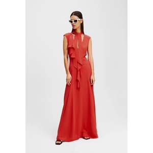 KARL LAGERFELD рокля от вискоза (A2W13011) - answear - 390,97 лв