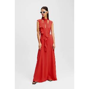 KARL LAGERFELD рокля от вискоза (A2W13011) - answear - 449,65 лв