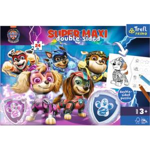 Trefl Puzzle 24 SUPER MAXI - Пес Патрул екип в действие (41016)