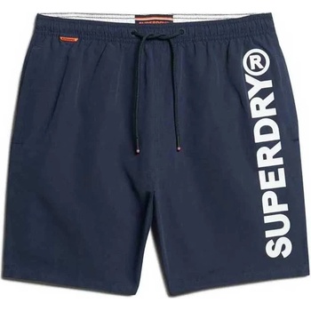 Superdry Бански гащета Superdry Sport Graphic 17´´ swimming shorts - Blue (Nautical Navy)