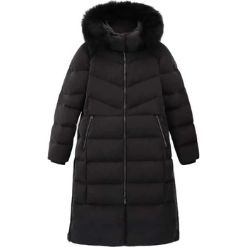 WOOLRICH Анорак Woolrich Carley Long parka - Black (Black)