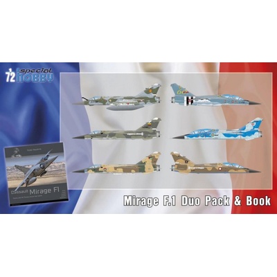Mirage Special Hobby F.1 Duo Pack & Book 1:72