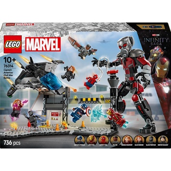 LEGO® Marvel - Captain America: Civil War Action Battle (76314)
