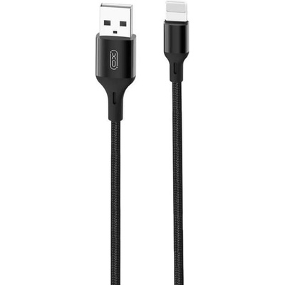 XO NB143 USB - Lightning, 2m, černý